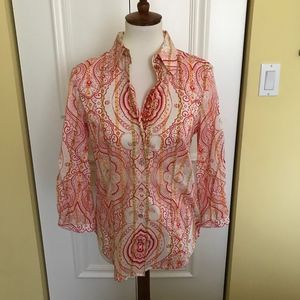 NWOT Robert Graham Blouse
